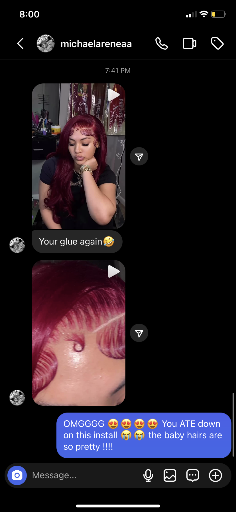 Exclusive Looks By Bre Small Lace Glue
