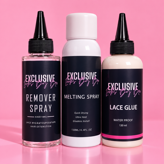 XL Lace Glue + Remover and Melt Spray Kit