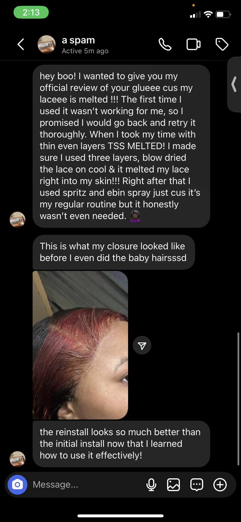 Exclusive Looks By Bre XL Lace Glue- Sweatproof, Waterproof, & 2-5 Week Hold