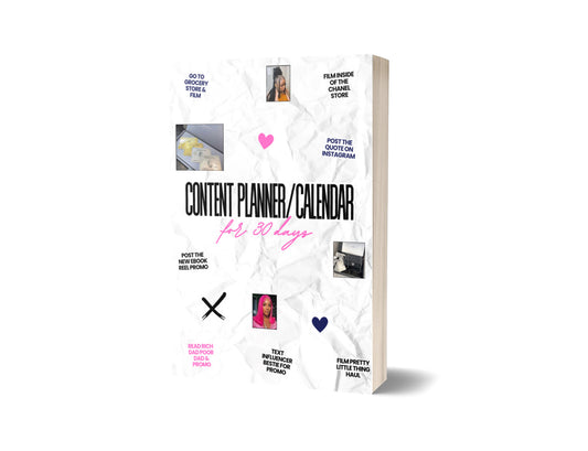 CONTENT PLANNER/CALENDER